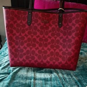 Coach Reversible Tote